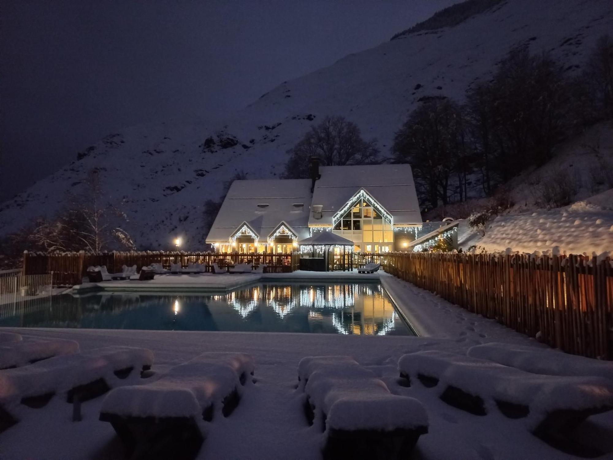 Iskoe Chalets-Hoetel, Col D'Aubisque Gourette Ngoại thất bức ảnh