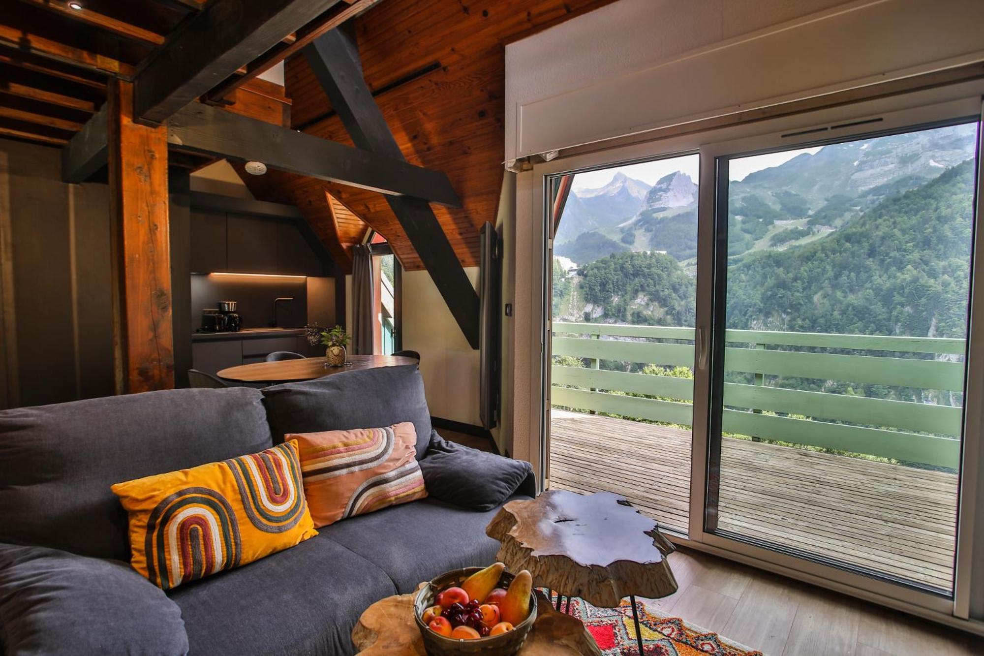 Iskoe Chalets-Hoetel, Col D'Aubisque Gourette Ngoại thất bức ảnh