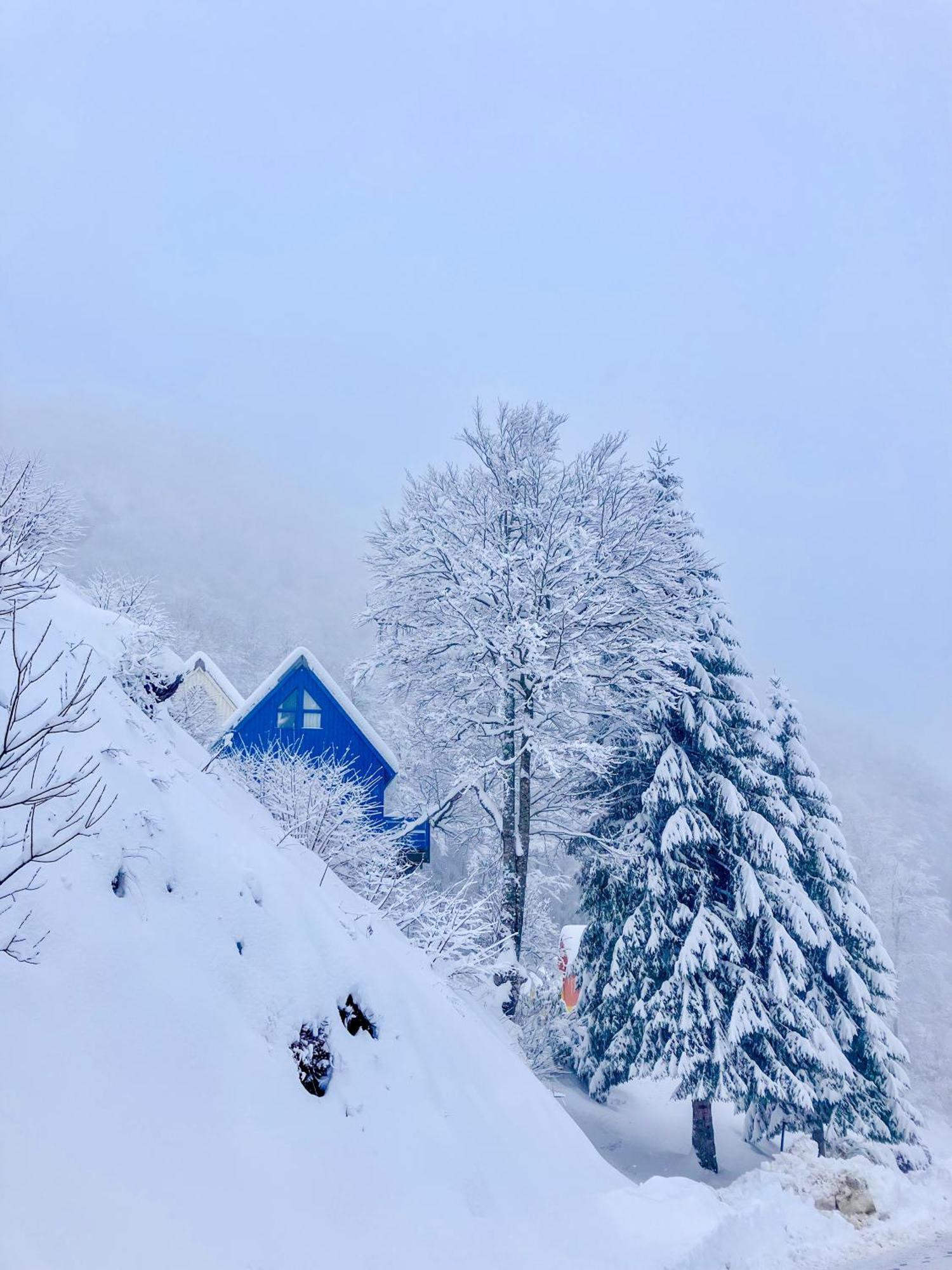 Iskoe Chalets-Hoetel, Col D'Aubisque Gourette Ngoại thất bức ảnh