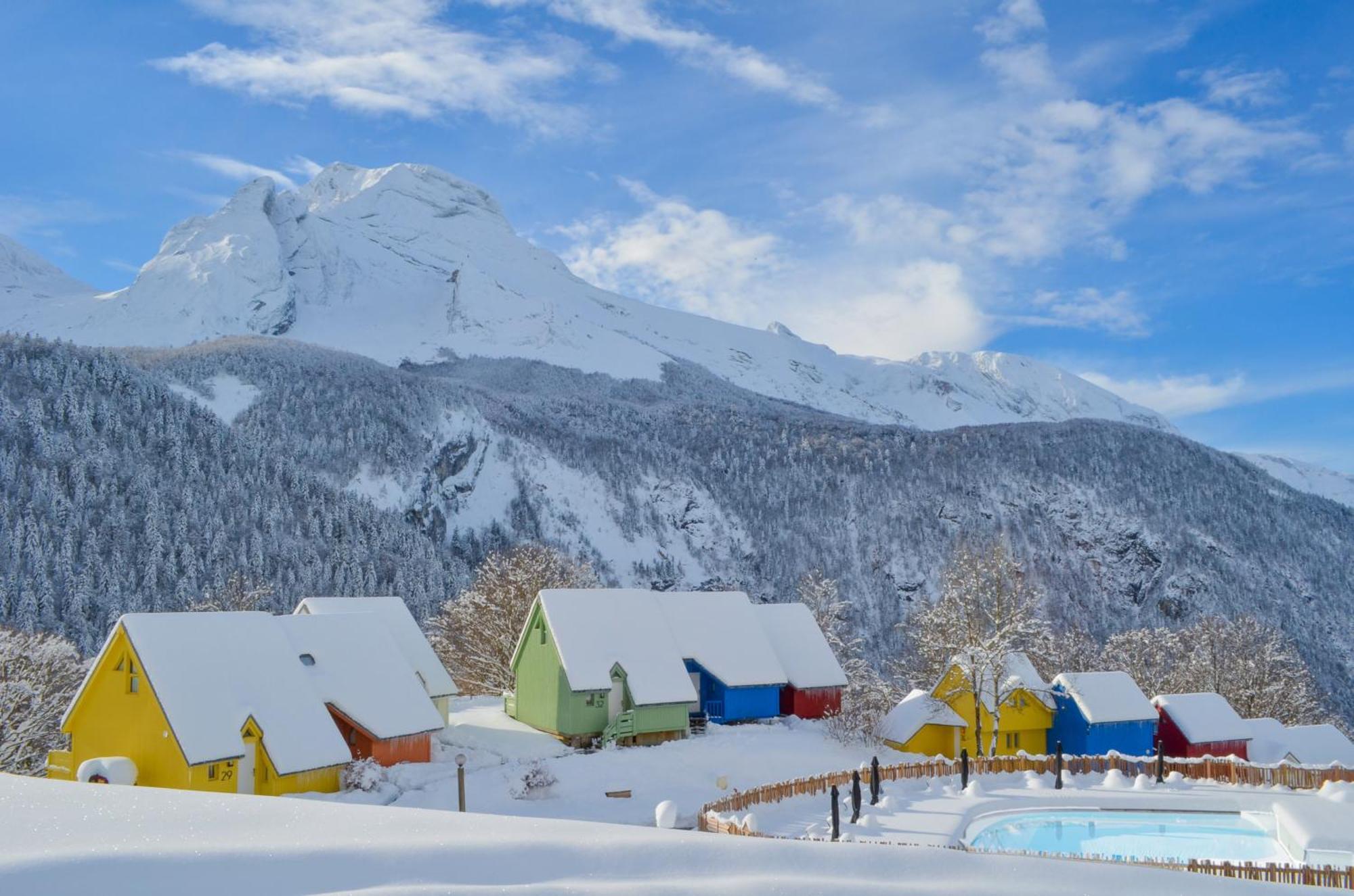 Iskoe Chalets-Hoetel, Col D'Aubisque Gourette Ngoại thất bức ảnh