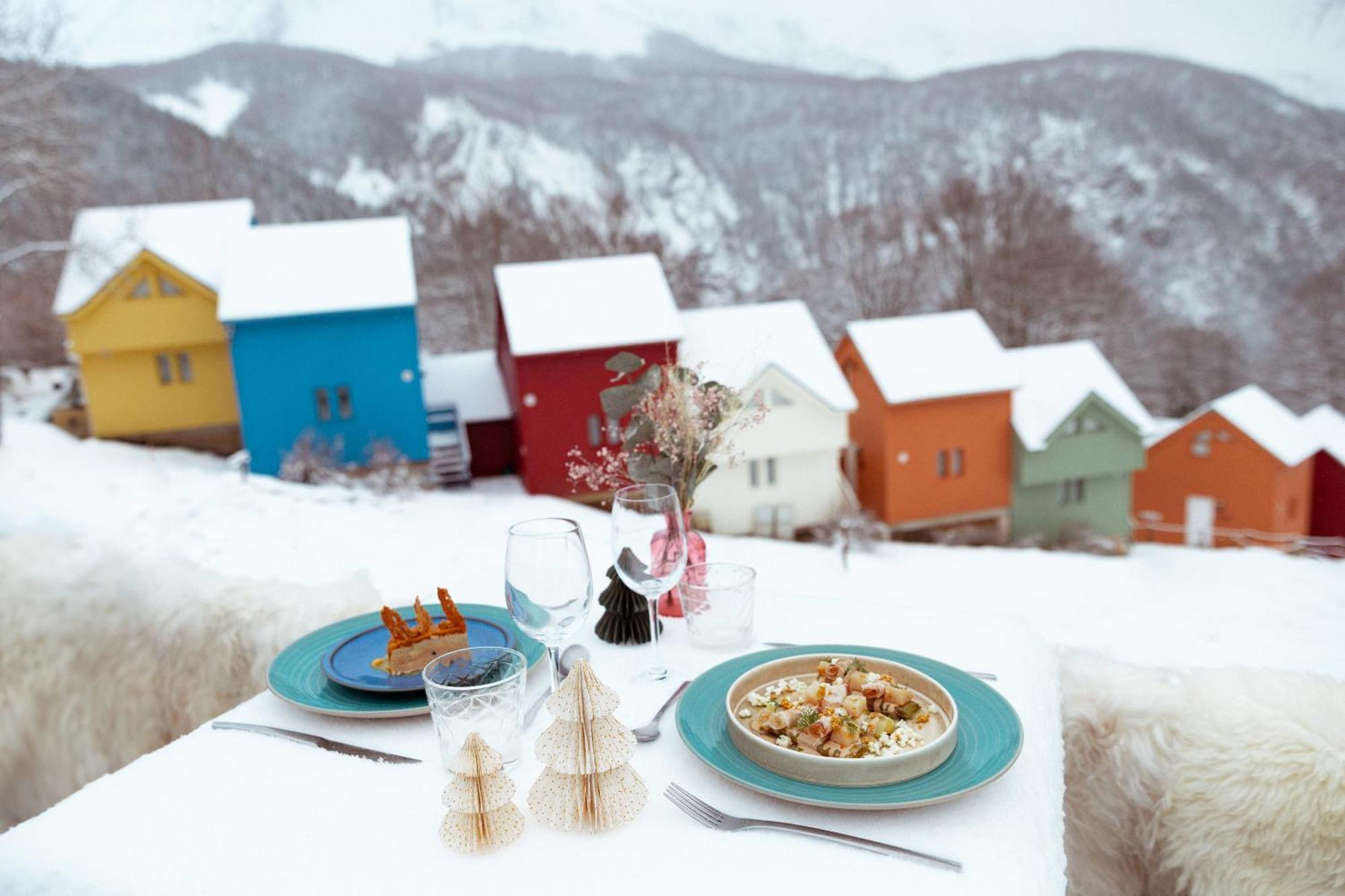 Iskoe Chalets-Hoetel, Col D'Aubisque Gourette Ngoại thất bức ảnh