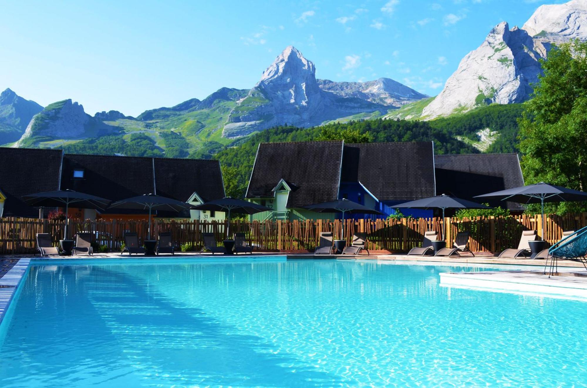 Iskoe Chalets-Hoetel, Col D'Aubisque Gourette Ngoại thất bức ảnh