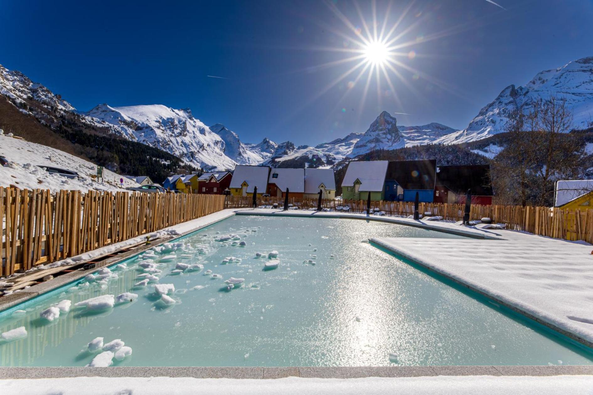 Iskoe Chalets-Hoetel, Col D'Aubisque Gourette Ngoại thất bức ảnh